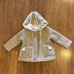 Like new ZARA Sherpa jacket